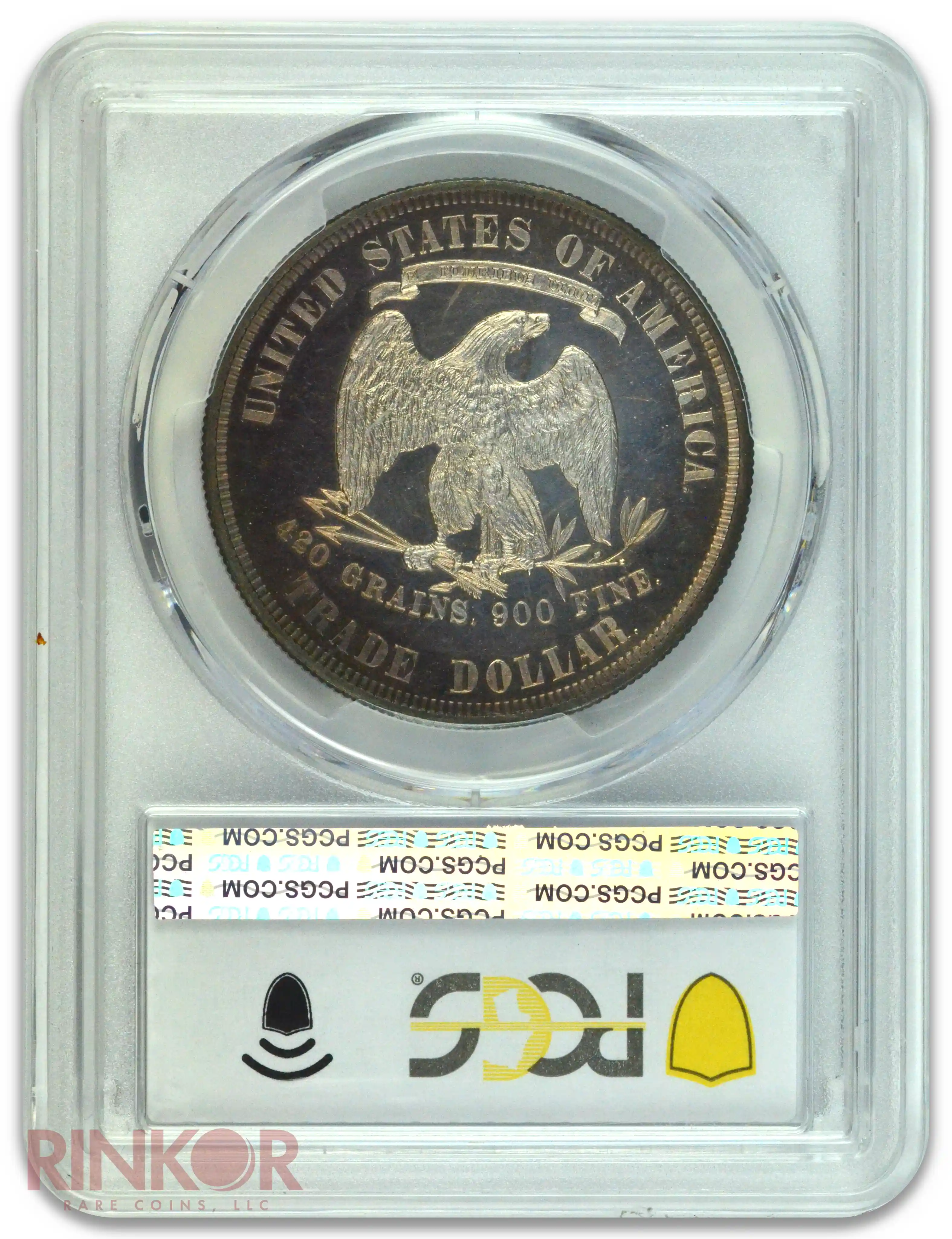 1880 $1 Trade Dollar PCGS Reverse