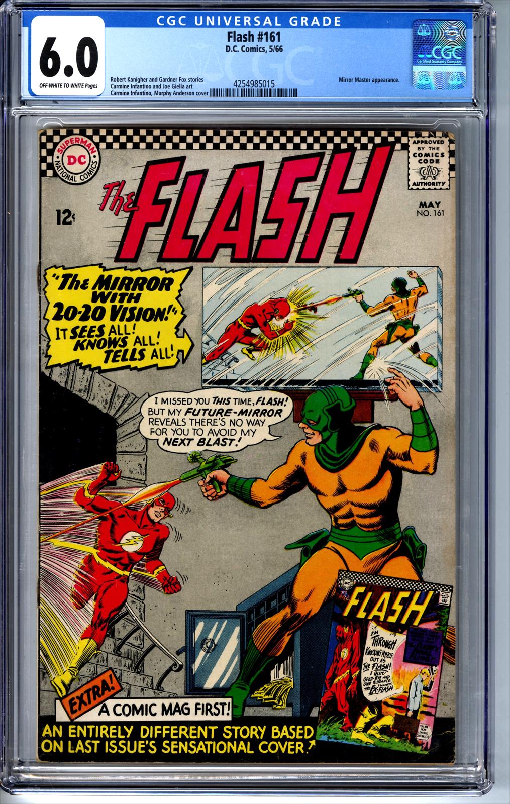 Flash #161 CGC 6.0 6.0
