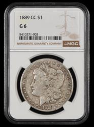 1889 CC $1 NGC G-06
