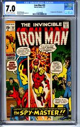 Iron Man #33 CGC 7.0 7.0