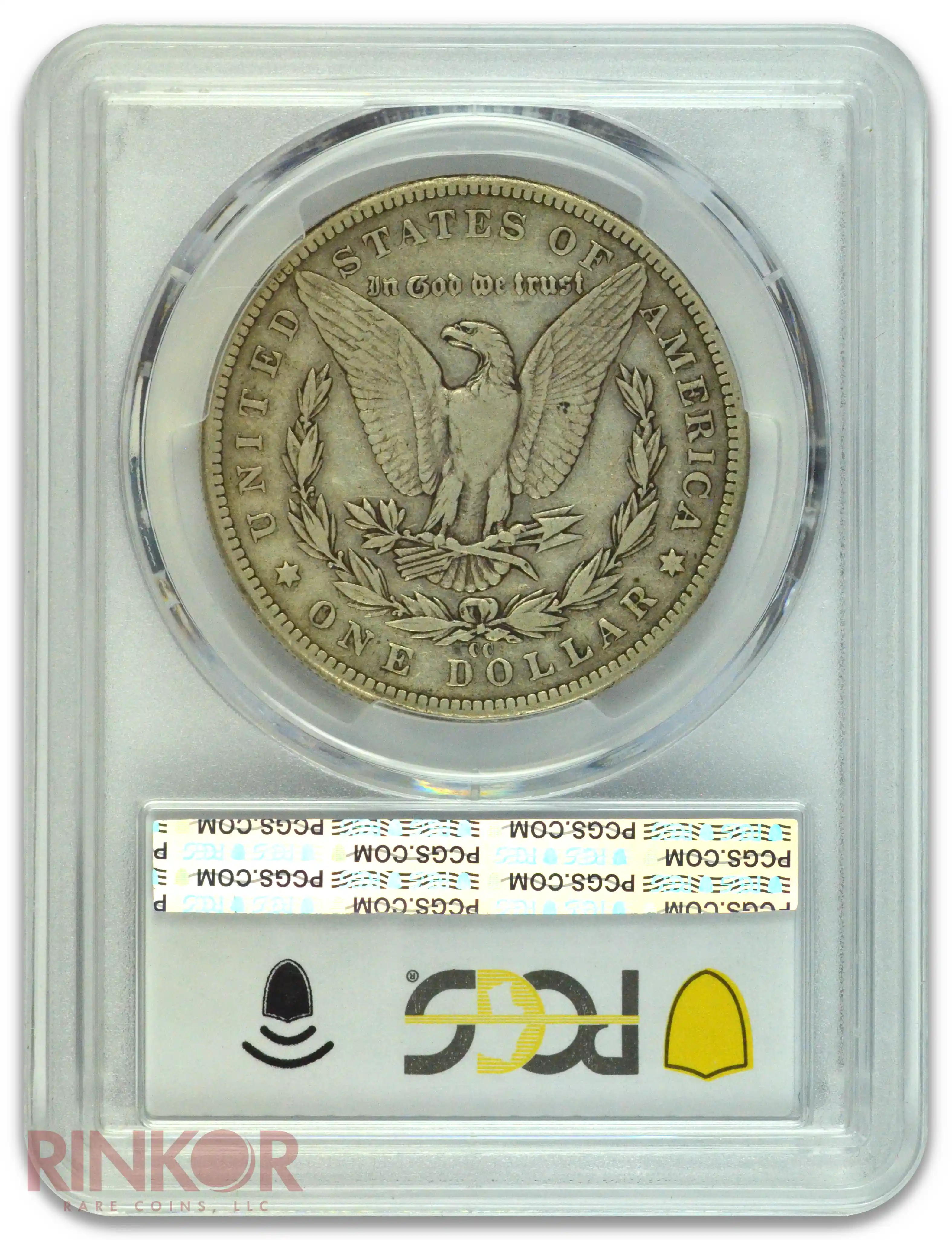 1889-CC $1 Morgan Dollar PCGS VF-25 CAC