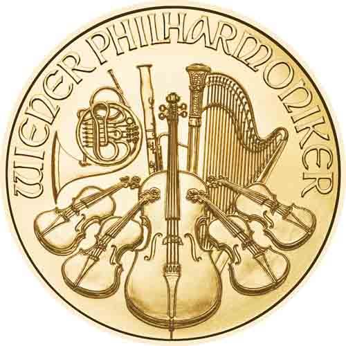 2023 10 Euro 1/10 oz. Austrian Gold Philharmonic 