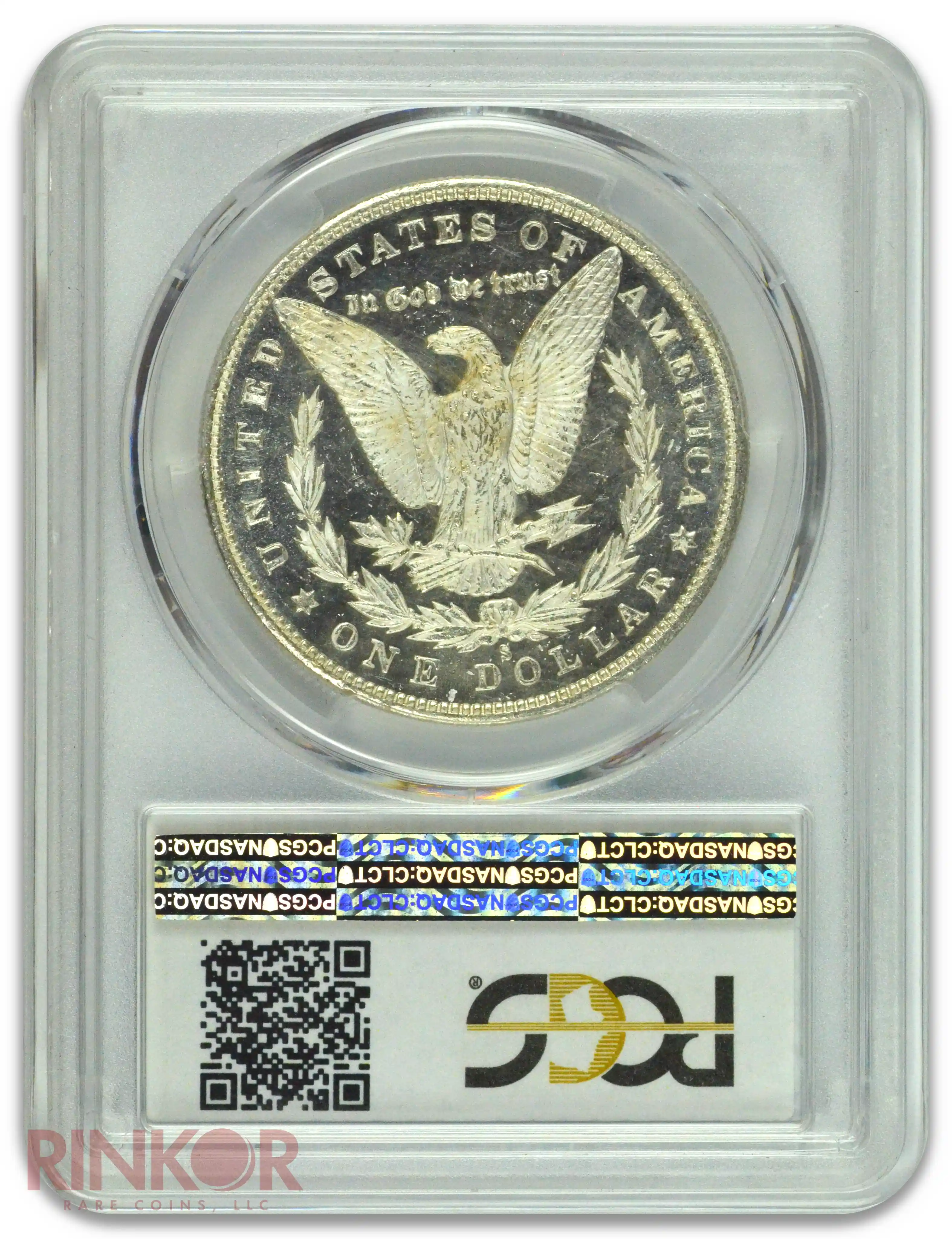 1880-S $1 Morgan Dollar PCGS MS 64 DMPL CAC