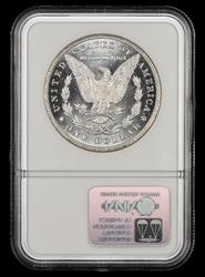 1884 $1 NGC MS 64 PL
