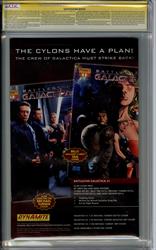 Battlestar Galactica #0 CGC 9.6 Signature Series Signed by James Callis, Tricia Helfer, & Edward James Olmos 