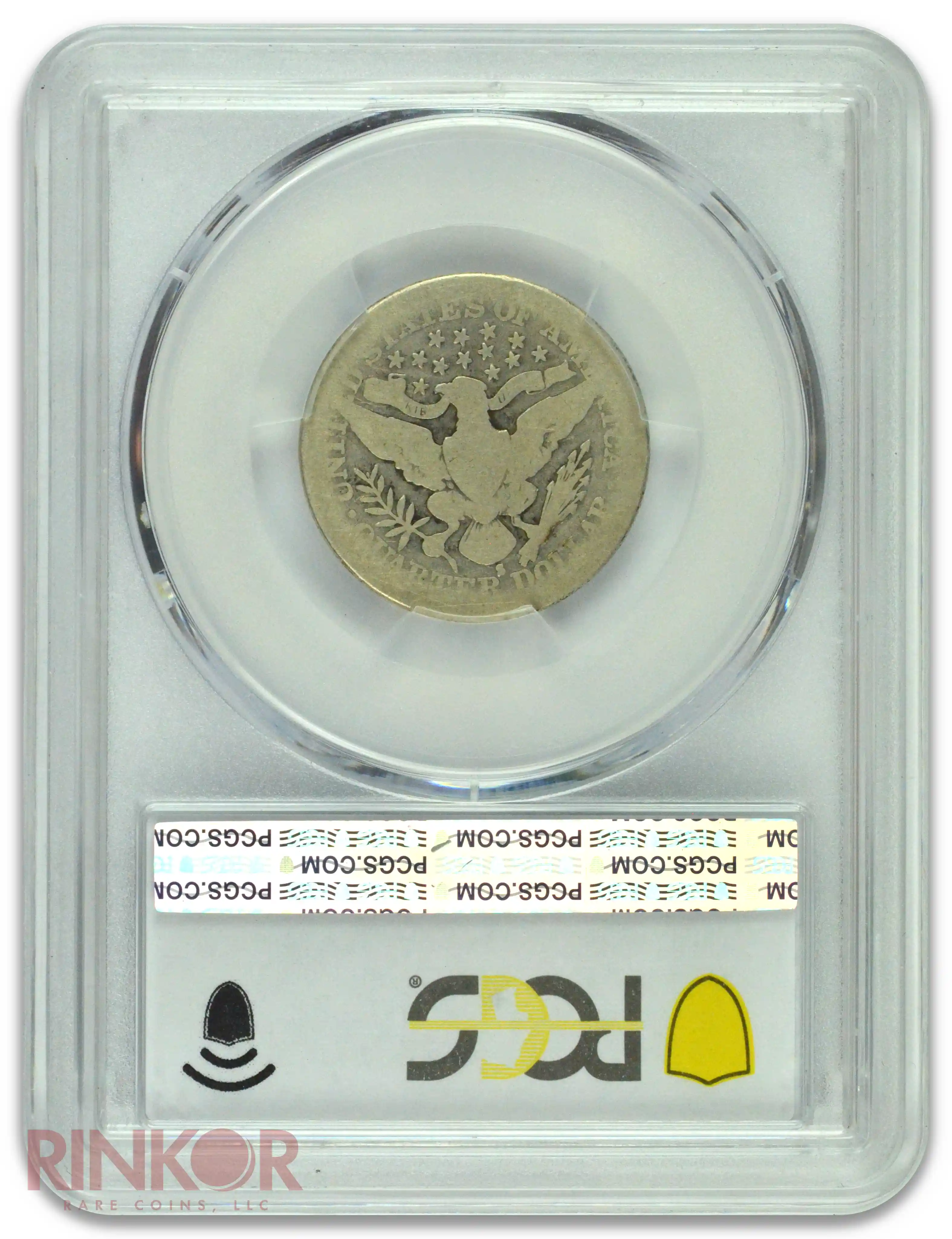 1901-S Barber Quarter PCGS Reverse