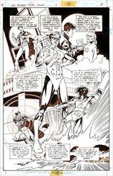 Green Lantern Secret Files & Origins #1, Page 17 Artist:  Lee Moder (Penciller) ,  Dan Davis (Inker) Media Type: Pen and Ink Art Type: Interior Page 