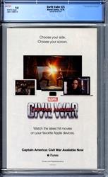 Darth Vader #25 CGC 9.8 Quesada Sketch Cover 