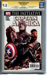 Captain America #27 Marvel Comics 8/07 Signed by Joe Quesada CGC 9.8