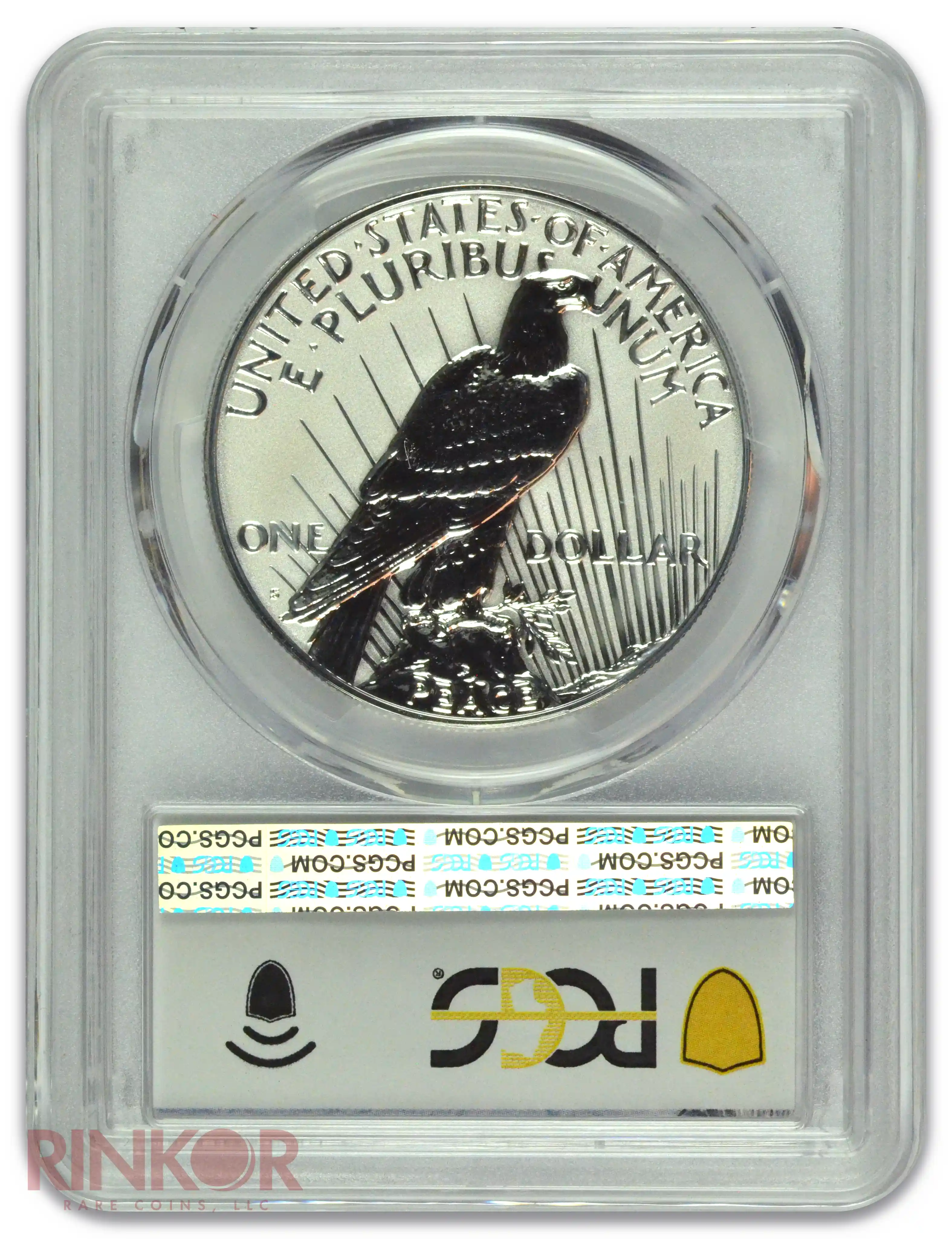 2023-S $1 Reverse Proof Peace Dollar First Strike PCGS PR 70