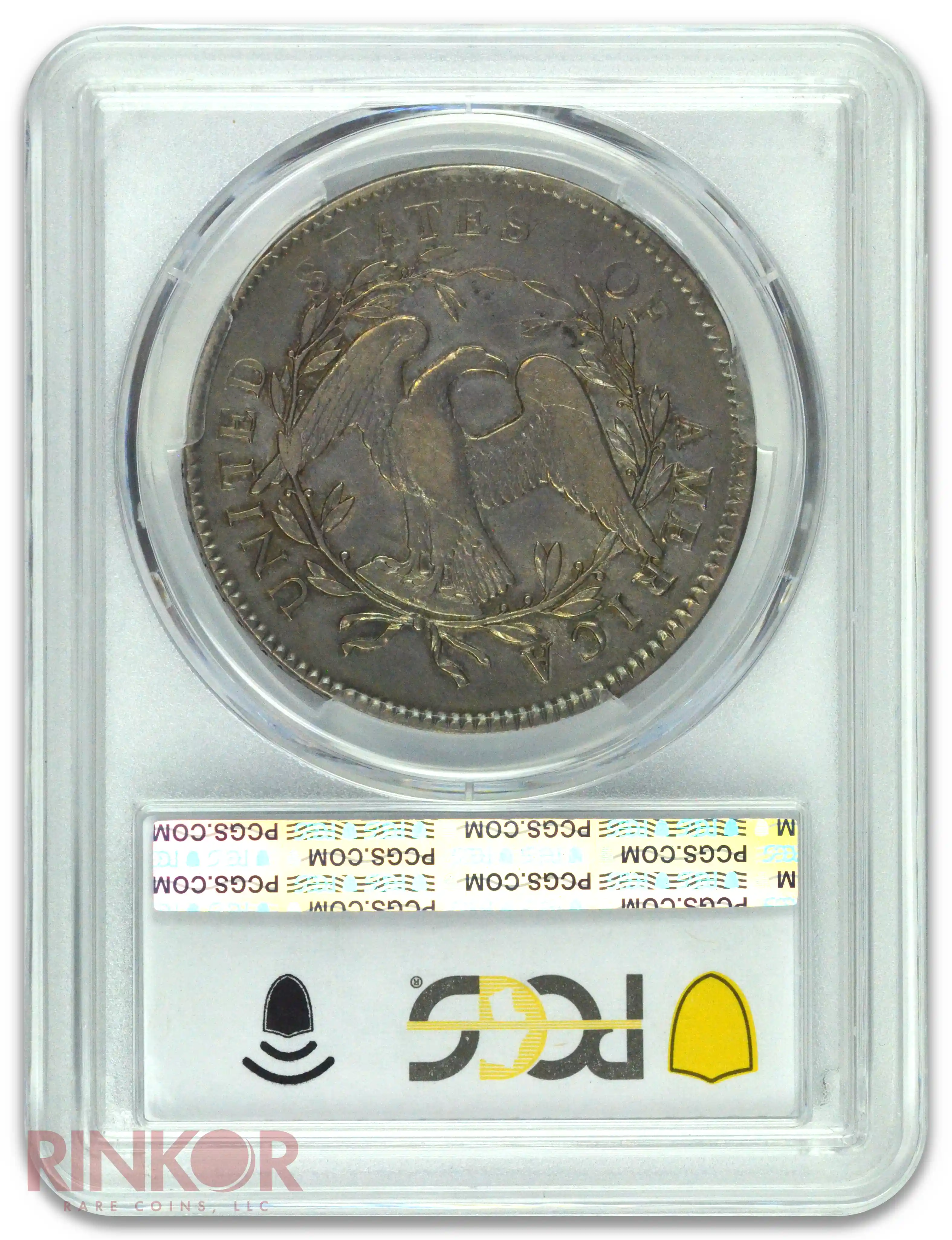 1795 $1 B-1 BB-21 2 Leaves Flowing Hair Dollar PCGS XF-40 CAC