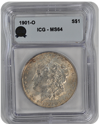 1901-O Morgan ICG MS 64