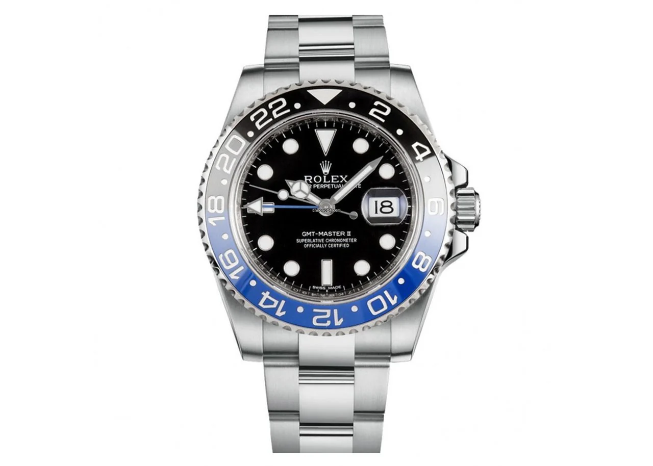 Rolex 40mm GMT Master II Ref/116710BLNR Watch Only 