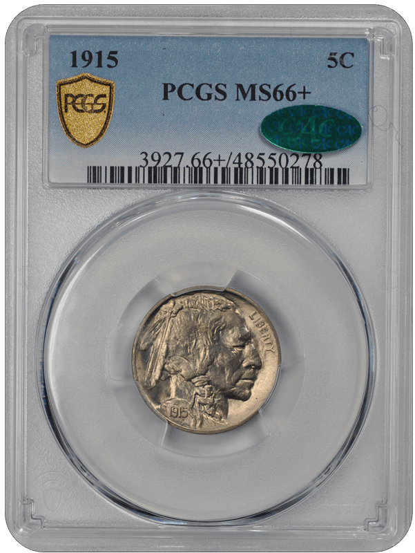 1915 Buffalo PCGS CAC MS 66+