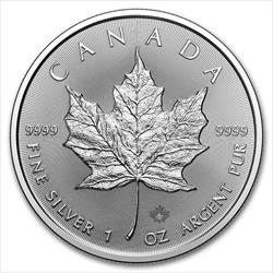 2025 $5 Canadian Silver Maple Leaf BU 