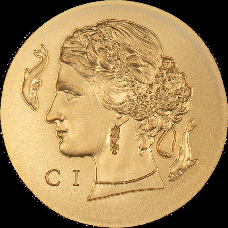 2023 Numismatic Icon Series -Arethusa 0.5g Gold Edition- CIT Specialized Coin