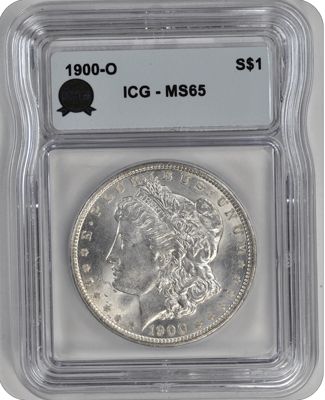 1900-O Morgan ICG MS 65