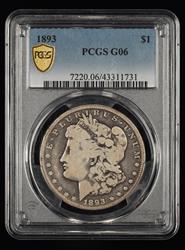 1893 $1 PCGS G-06
