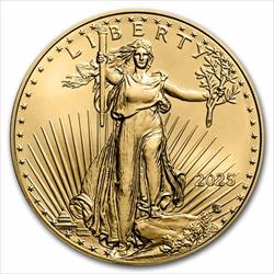 2025 1/2 OZ AMERICAN GOLD EAGLE 