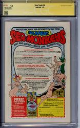 Star Trek #59 CGC Signature Series 9.0 (Gold Key, 1979)  Signed by Wiilliam Shatner 
