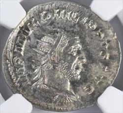 Roman Empire Philip I AD 244-249 AR Double Denarius NGC CH AU 