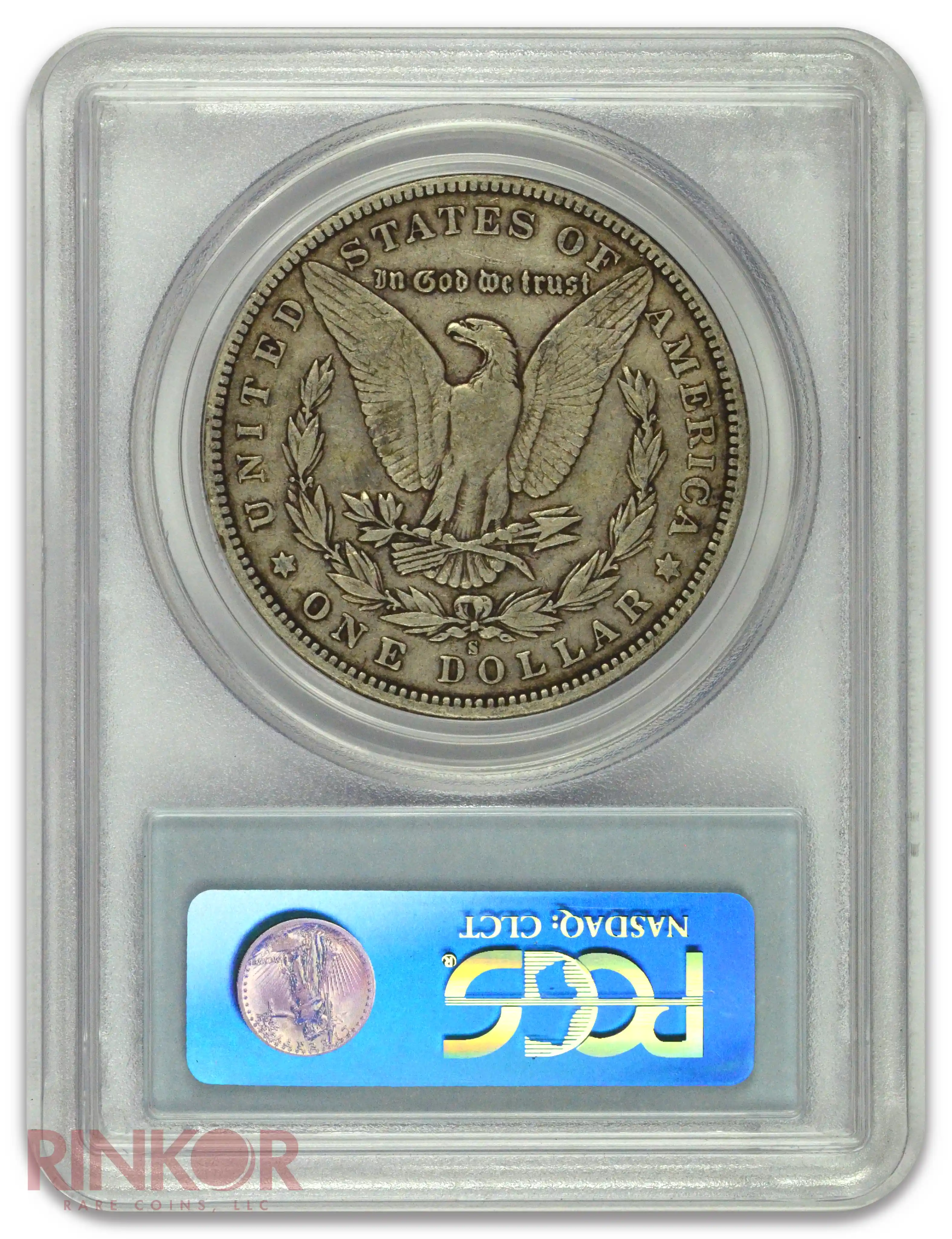 1896-S $1 Morgan Dollar PCGS XF-40 CAC