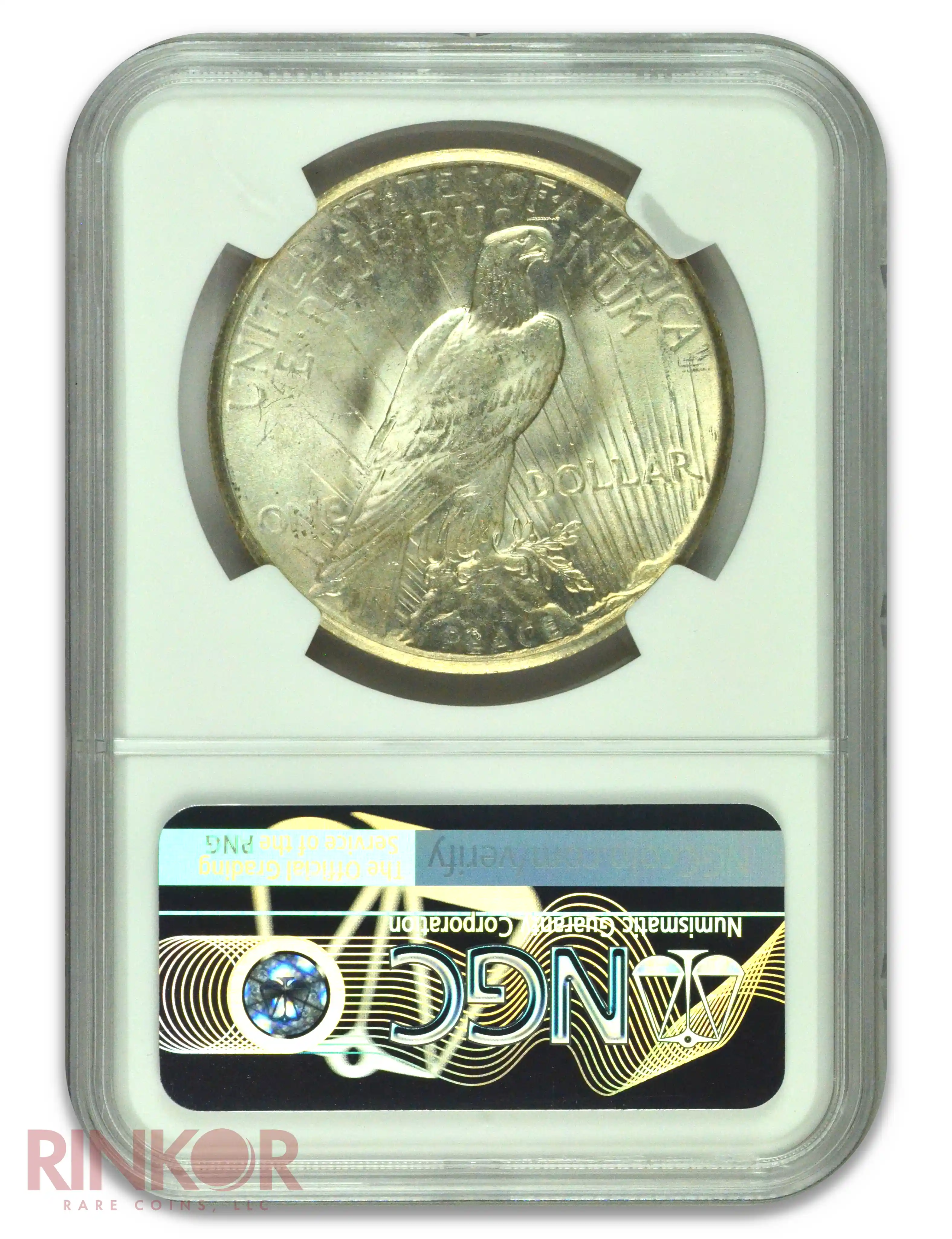 1927 $1 Peace Dollar NGC MS 64 