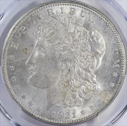 1921-S $1 PCGS MS64 