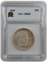 1951 Half Dollar ICG MS66