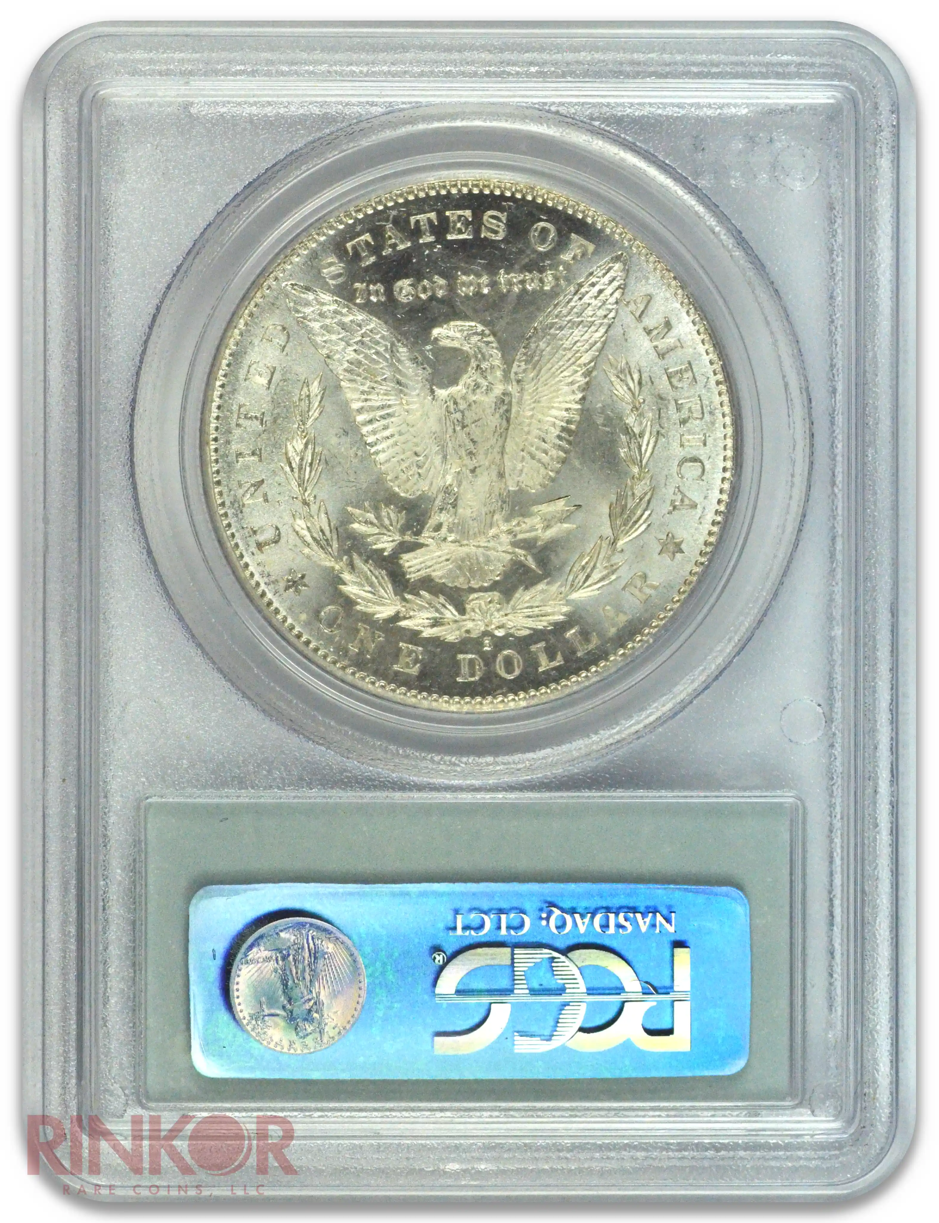 1879-S $1 Reverse of 1878 Morgan Dollar PCGS MS 63 CAC
