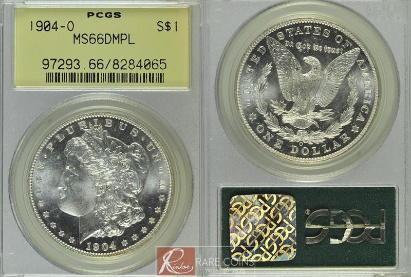 1904-O $1 PCGS MS 66 DMPL