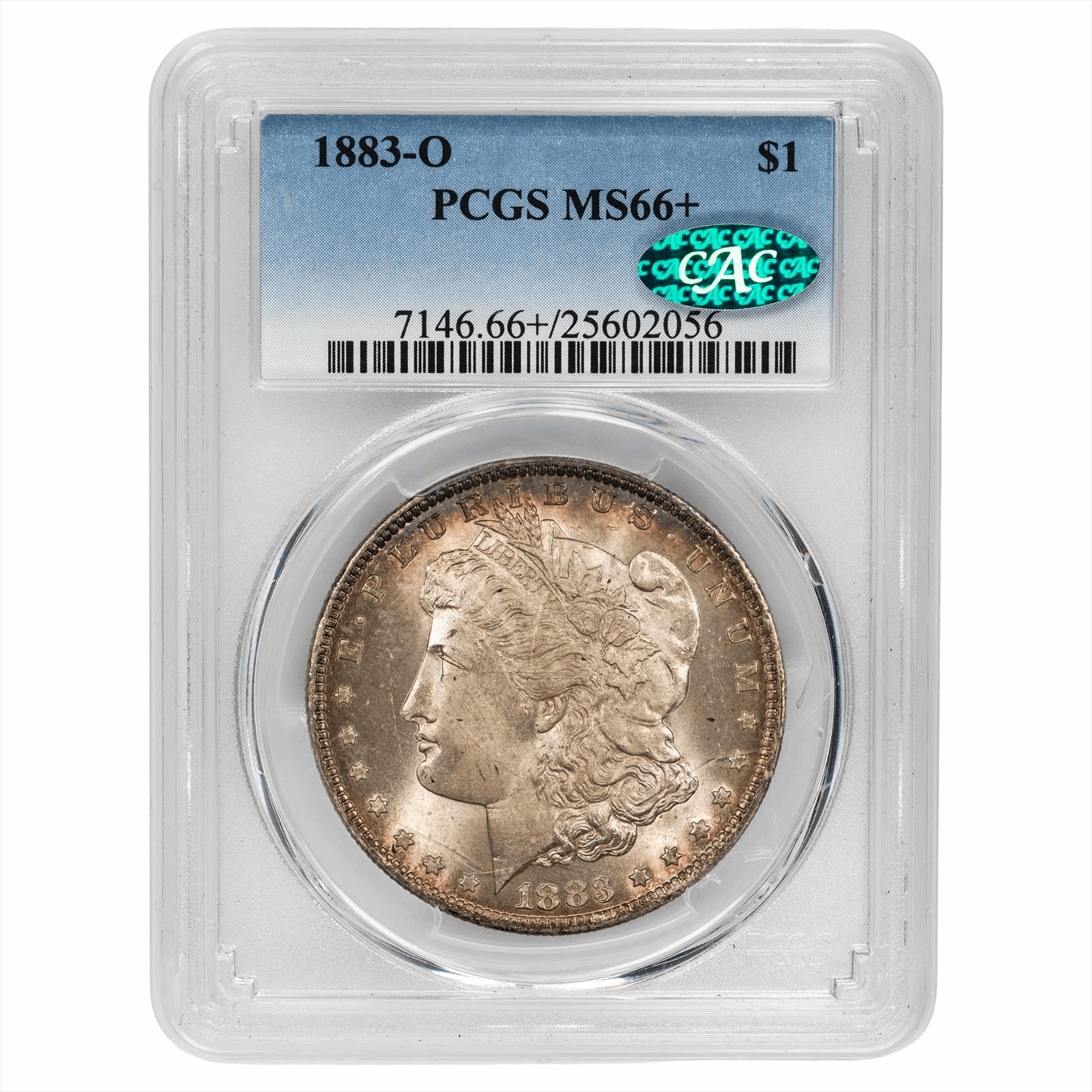 1883-O Morgan Dollar $1 PCGS MS 66