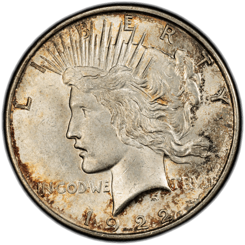 1922-D $1 PCGS MS 65