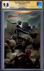 Miles Morales: Spider-Man #38 CGC Signature Series 9.8 (Marvel, 2022) Signed by Bjorn Barends 