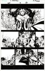 Age of Apocalypse #4 Page 17 Artist:  Chris Bachalo (Penciller) Media Type: Pen and Ink Art Type: Interior Page 