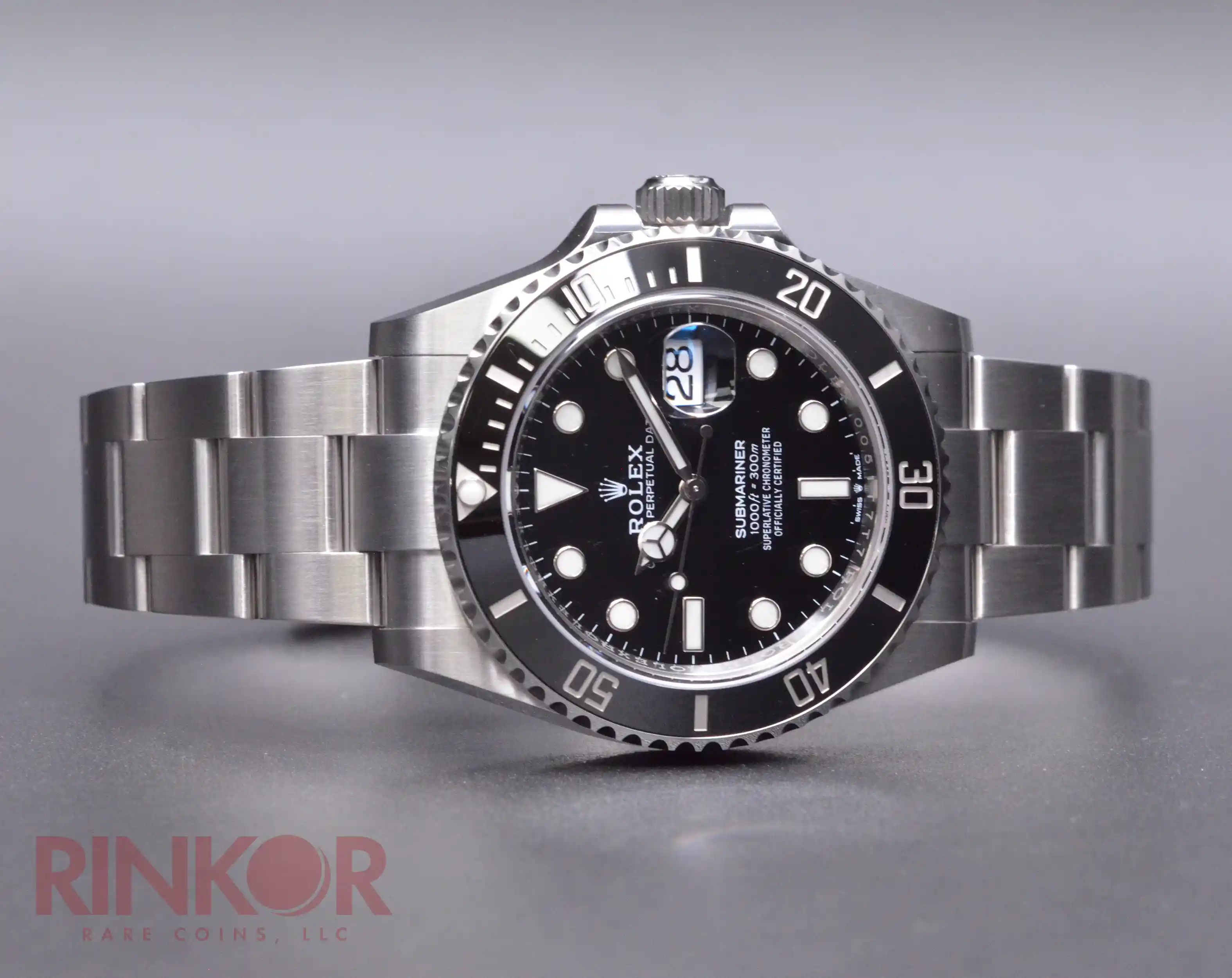 2024 Rolex Ceramic Black Submariner 126610LN Complete Box and Card