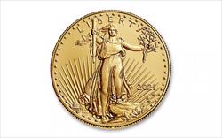 2021-W $50 1oz. Burnished American Gold Eagle BU in OGP