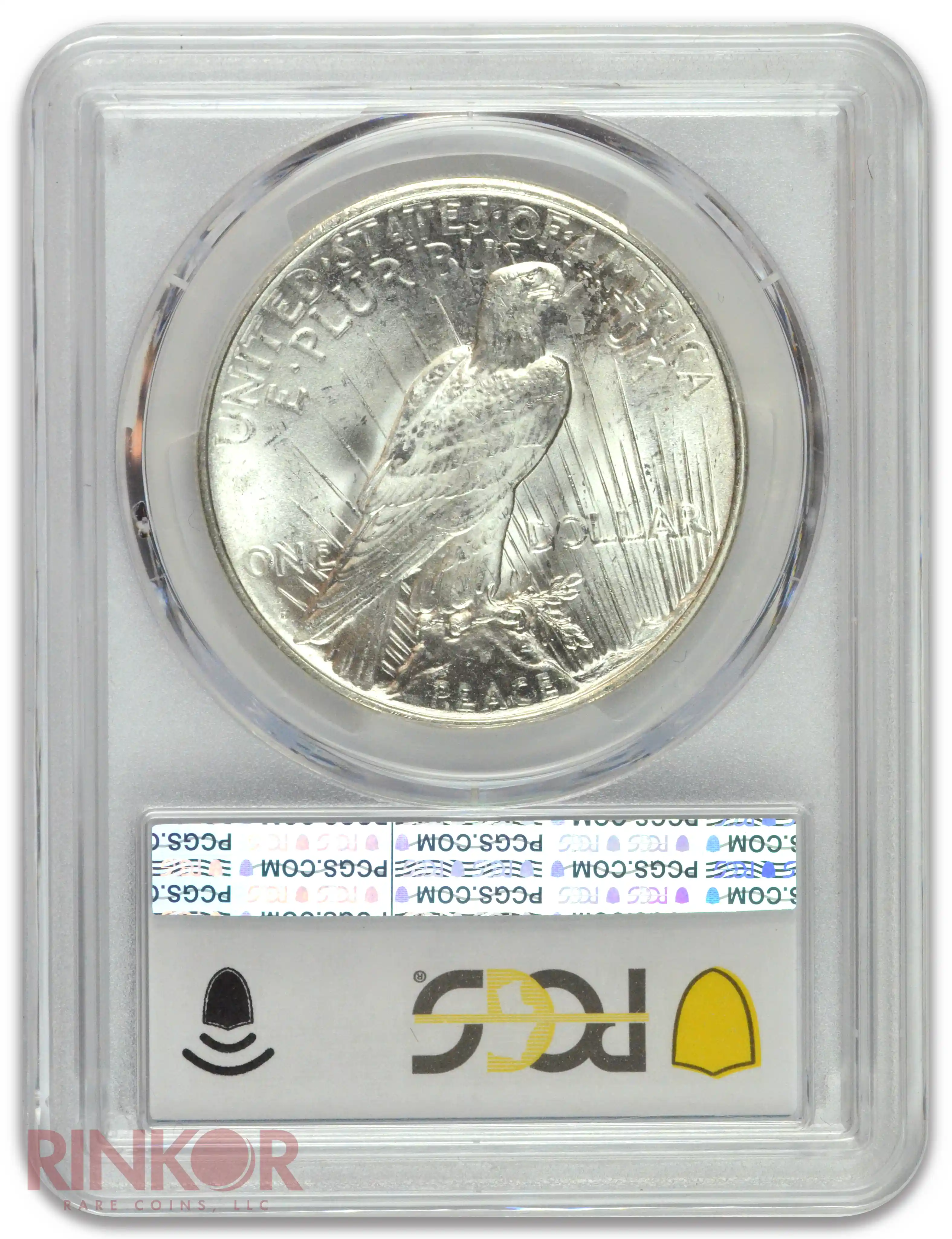 1927-D $1 Peace Dollar PCGS MS 64