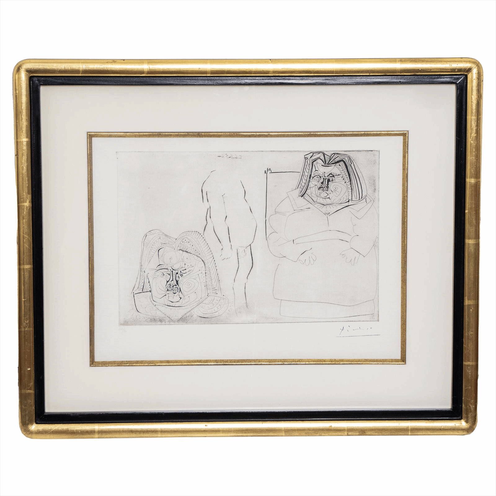 PORTRAIT DE HONORE DE BALZAC ED 32/50 PABLO PICASSO 