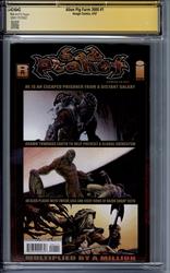 Alien Pig Farm 3000 #1 CGC 9.6 Signature Series  Signed by Todd Farmer, Thomas Jane, Steve Niles 
