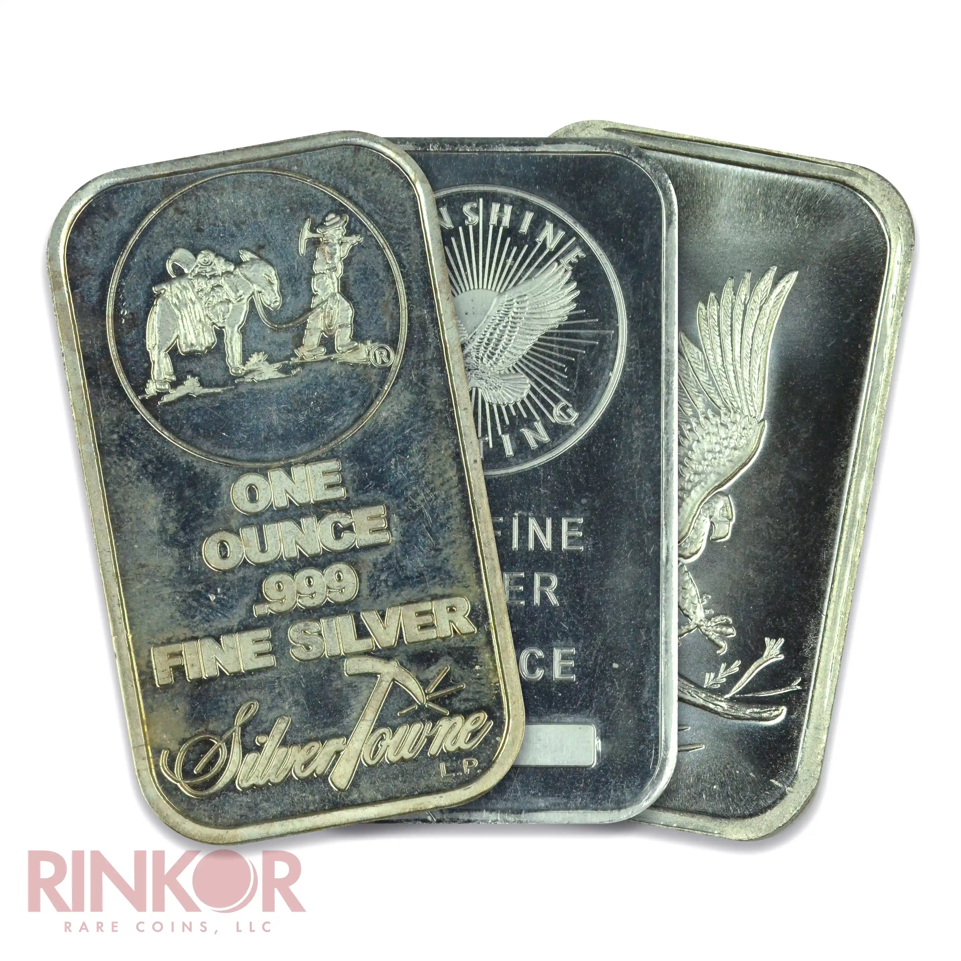 1oz Silver Bar (Assorted Brands & Designs)