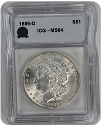 1899-O Morgan ICG MS 64
