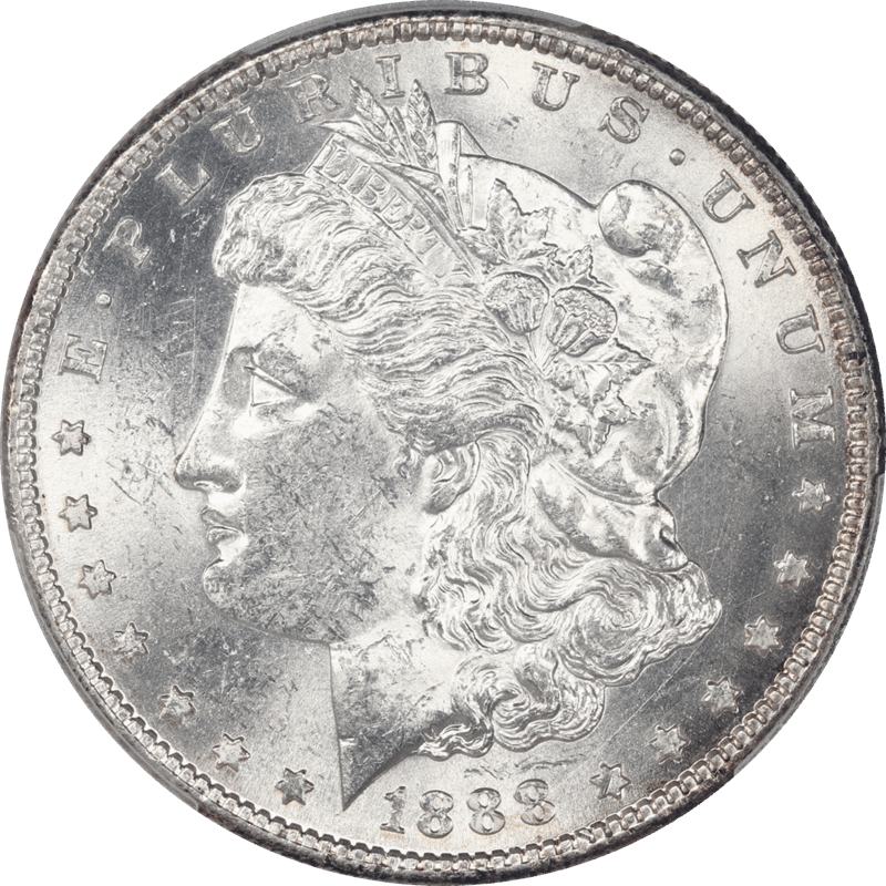 1888-S Morgan Silver Dollar PCGS MS61 