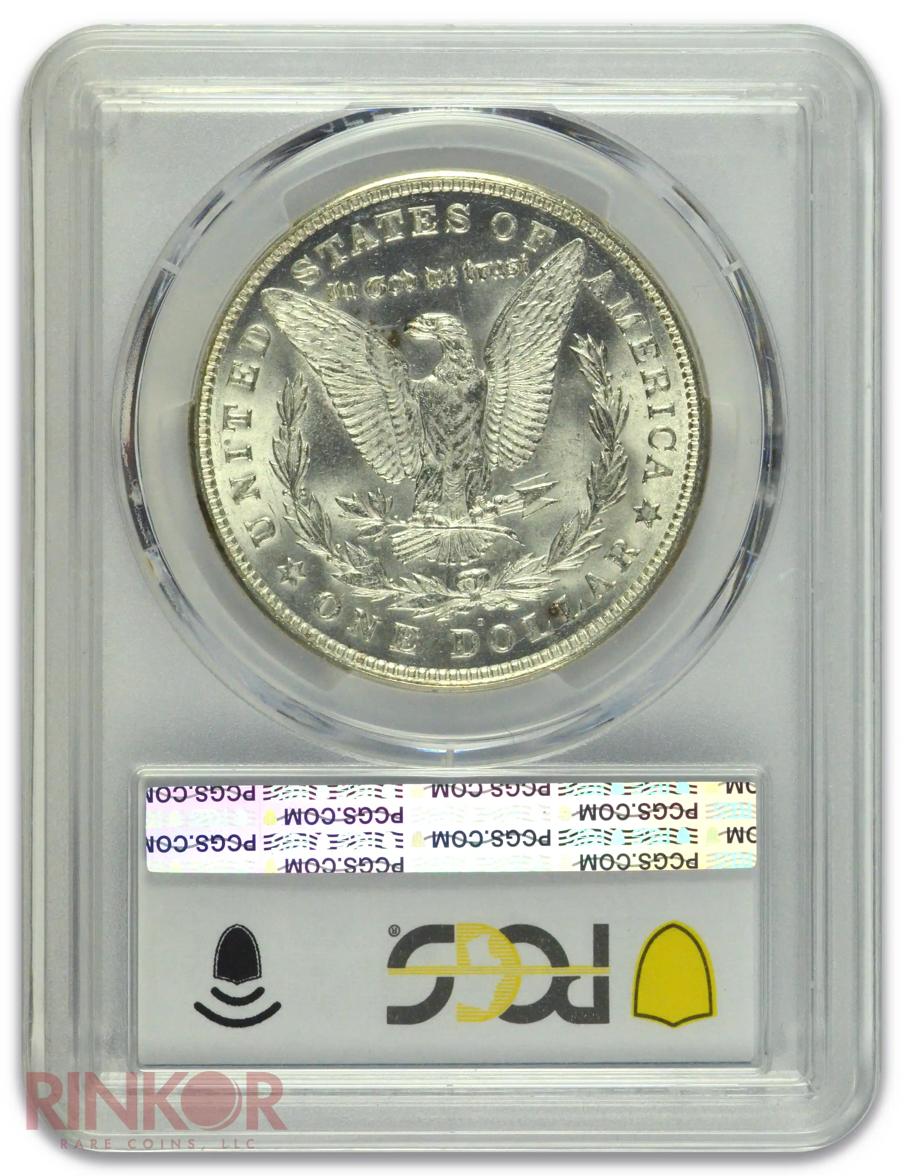 1921-D $1 Morgan Dollar PCGS MS 66+ CAC