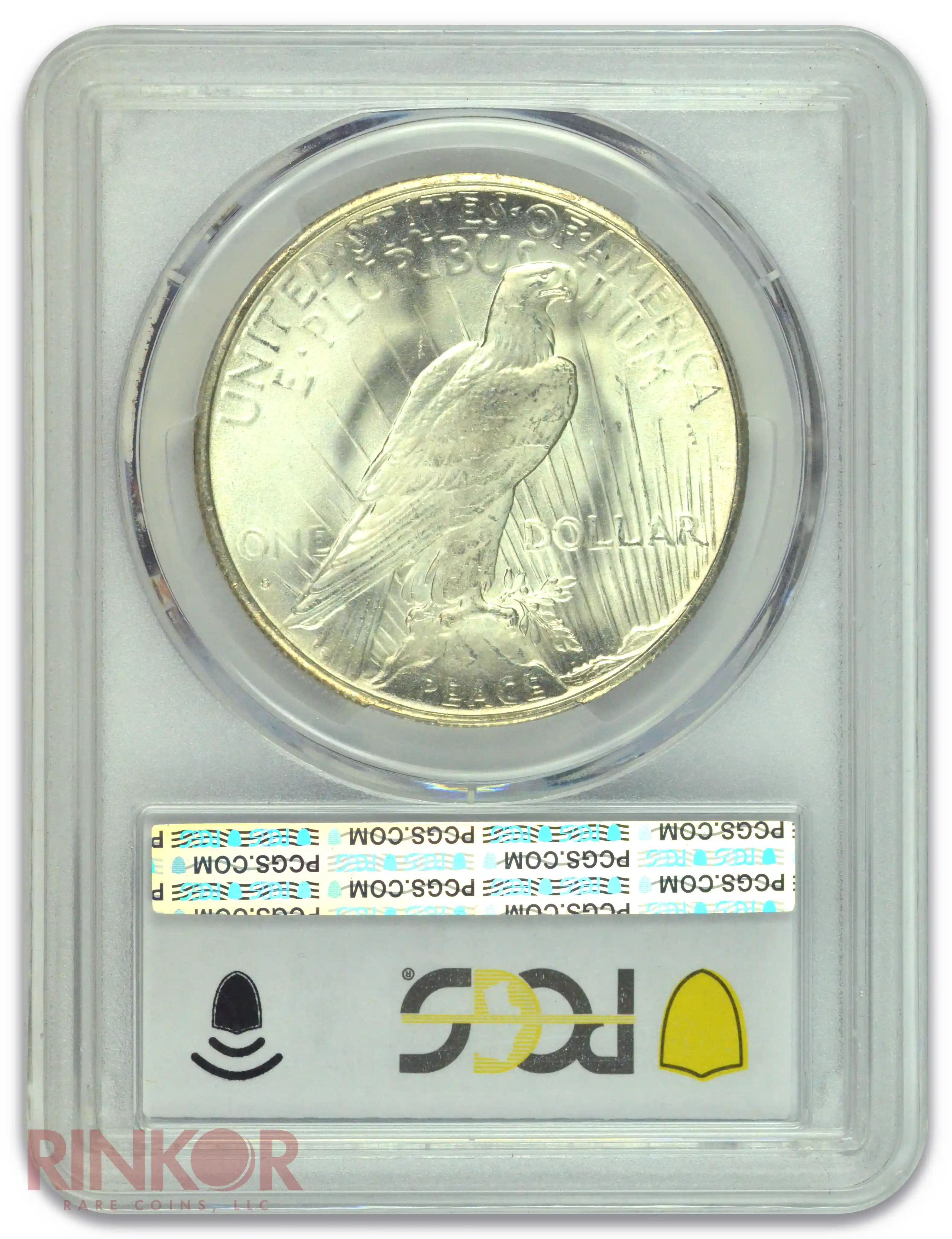 1935-S $1 Peace Dollar PCGS MS 66 CAC