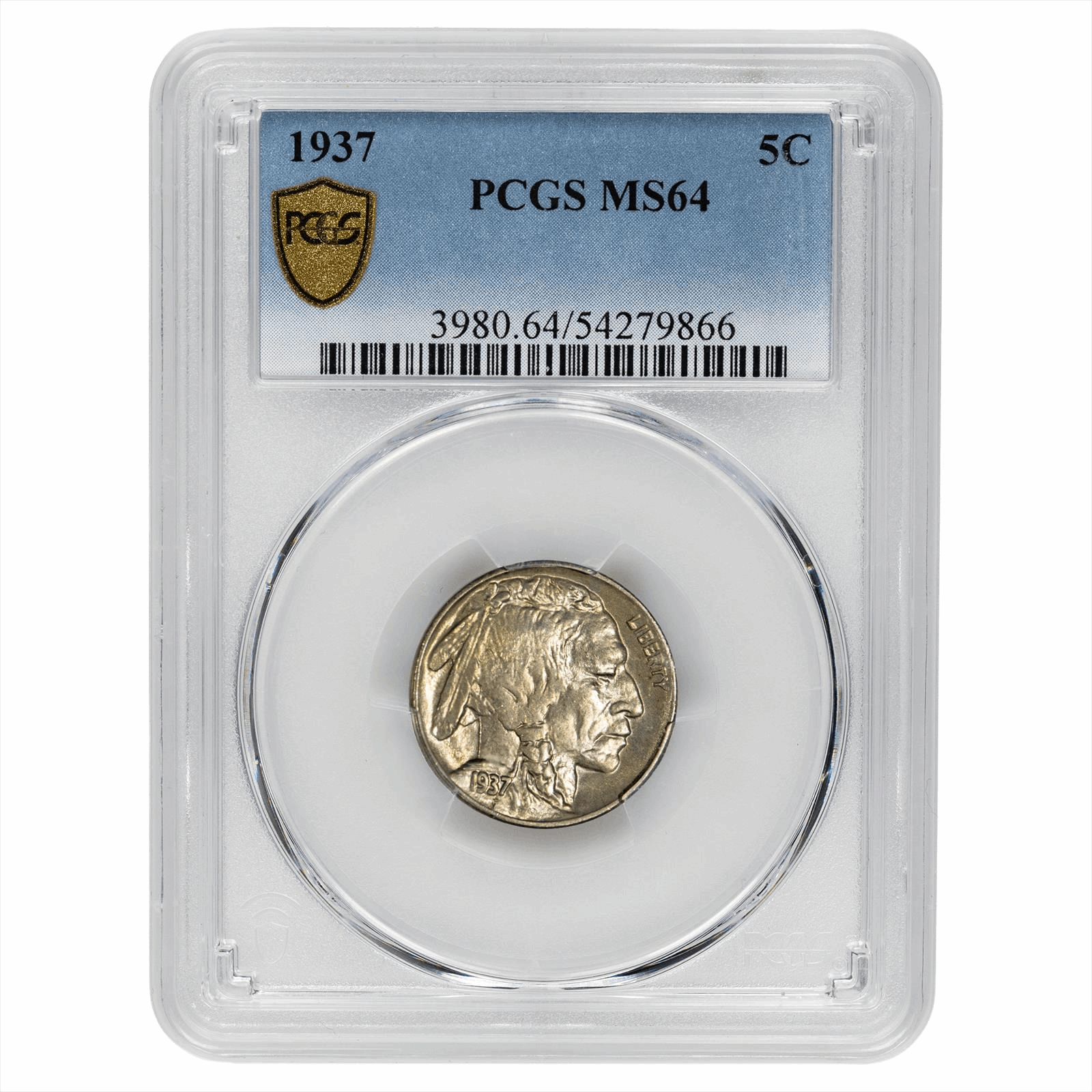 1937 Buffalo PCGS MS 64