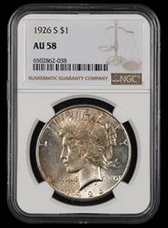 1926 S $1 NGC AU58 AU58