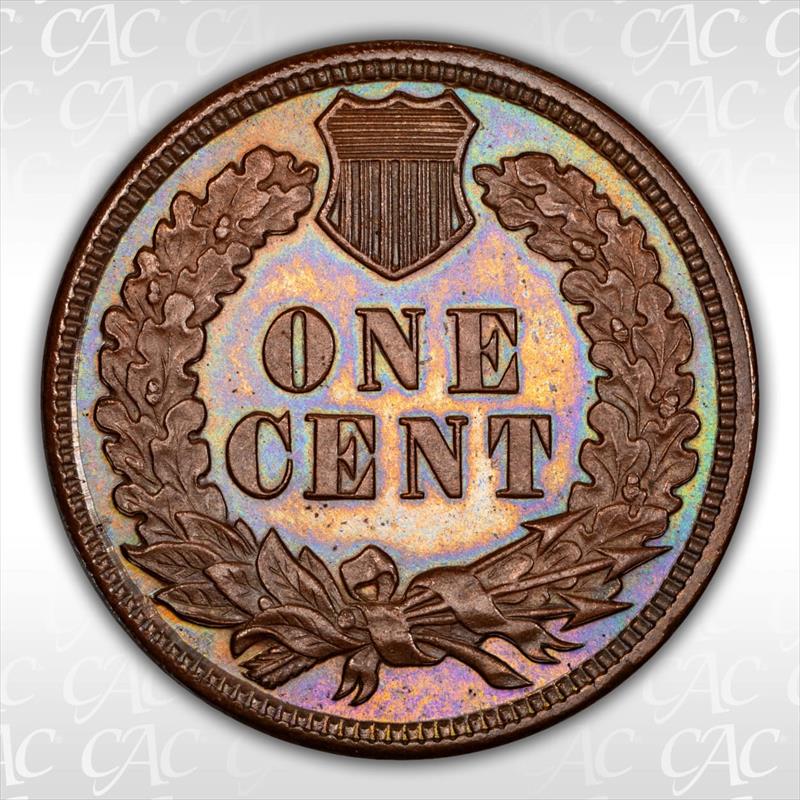 1887 1C CACG  PR65BN