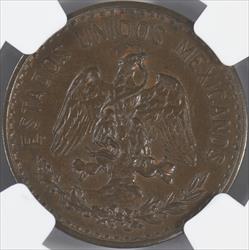 1928 MO 2 Centavos NGC MS64BN 