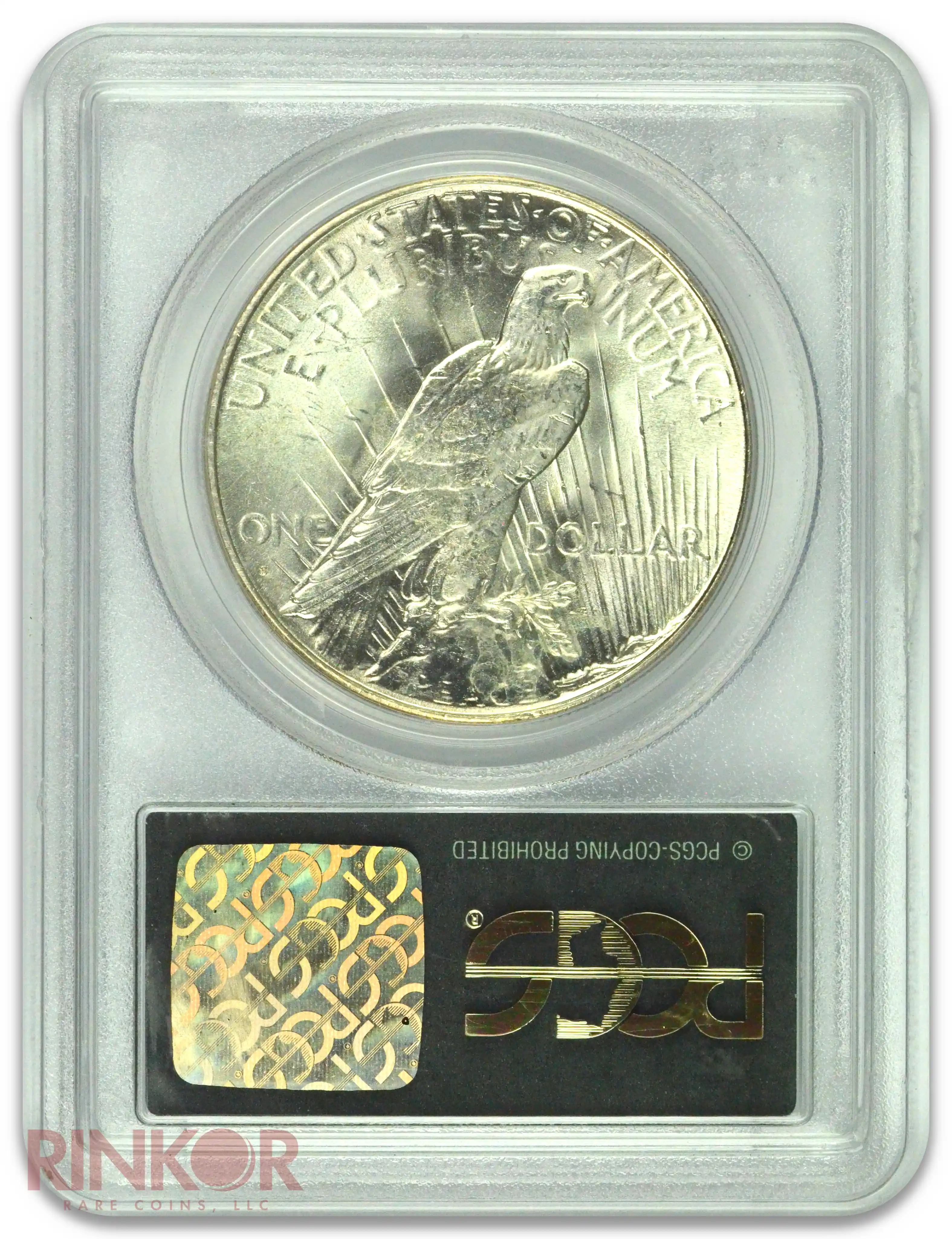 1927-S $1 Peace Dollar PCGS MS 64